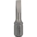 Bosch Extra Hard Slotted Screwdriver Bit - 4.5mm, 25mm, Pack of 3