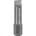 Bosch Extra Hard Slotted Screwdriver Bit - 6.5mm, 25mm, Pack of 3