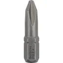 Bosch Extra Hard Phillips Screwdriver Bits - PH2, 25mm, Pack of 3