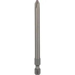 Bosch Extra Hard Phillips Screwdriver Bits - PH2, 89mm, Pack of 3