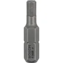 Bosch Hex Extra Hard Screwdriver Bit - Hex 4mm, 25mm, Pack of 3