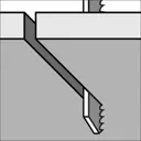 Bosch T101 BIF Laminate Cutting Jigsaw Blades - Pack of 5