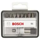 Bosch 9 Piece S Extra Hard Screwdriver Bit Set