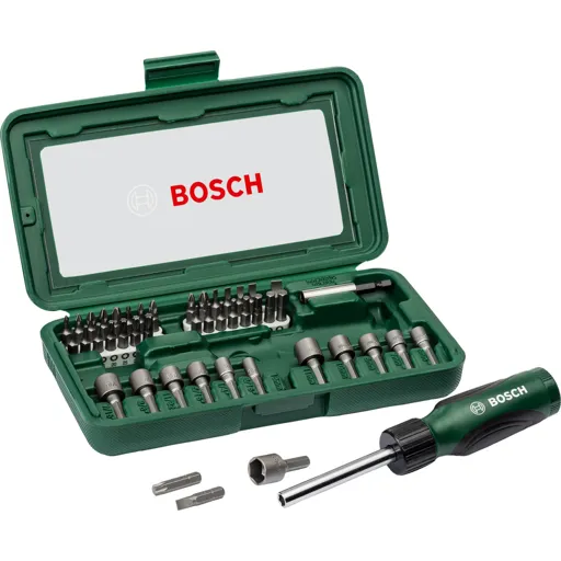 Bosch 46 Piece Ratchet Screwdriver Bit and Socket Set