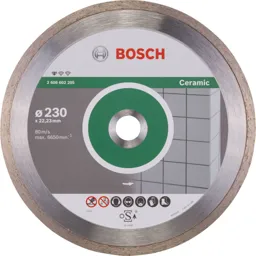 Bosch Diamond Cutting Disc for Ceramic , Porcelain and Stone - 230mm