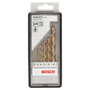 Bosch Robust Line 6 Piece HSS-TiN Drill Bit Set