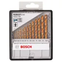 Bosch Robust Line 13 Piece HSS-TiN Drill Bit Set