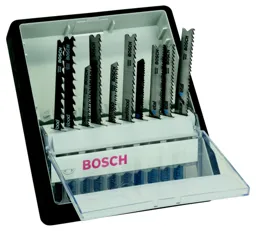 Bosch RobustLine Wood & Metal T-shank 10 piece Jigsaw blade