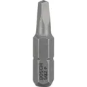 Bosch Square Extra Hard Screwdriver Bit - R2 Square, 25mm, Pack of 3