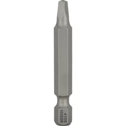 Bosch Square Extra Hard Screwdriver Bit - R2 Square, 50mm, Pack of 3