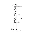 Bosch HSS-G Drill Bit - 2.6mm, Pack of 10