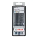 Bosch 6 Piece Metal Cutting Jigsaw Blade Set