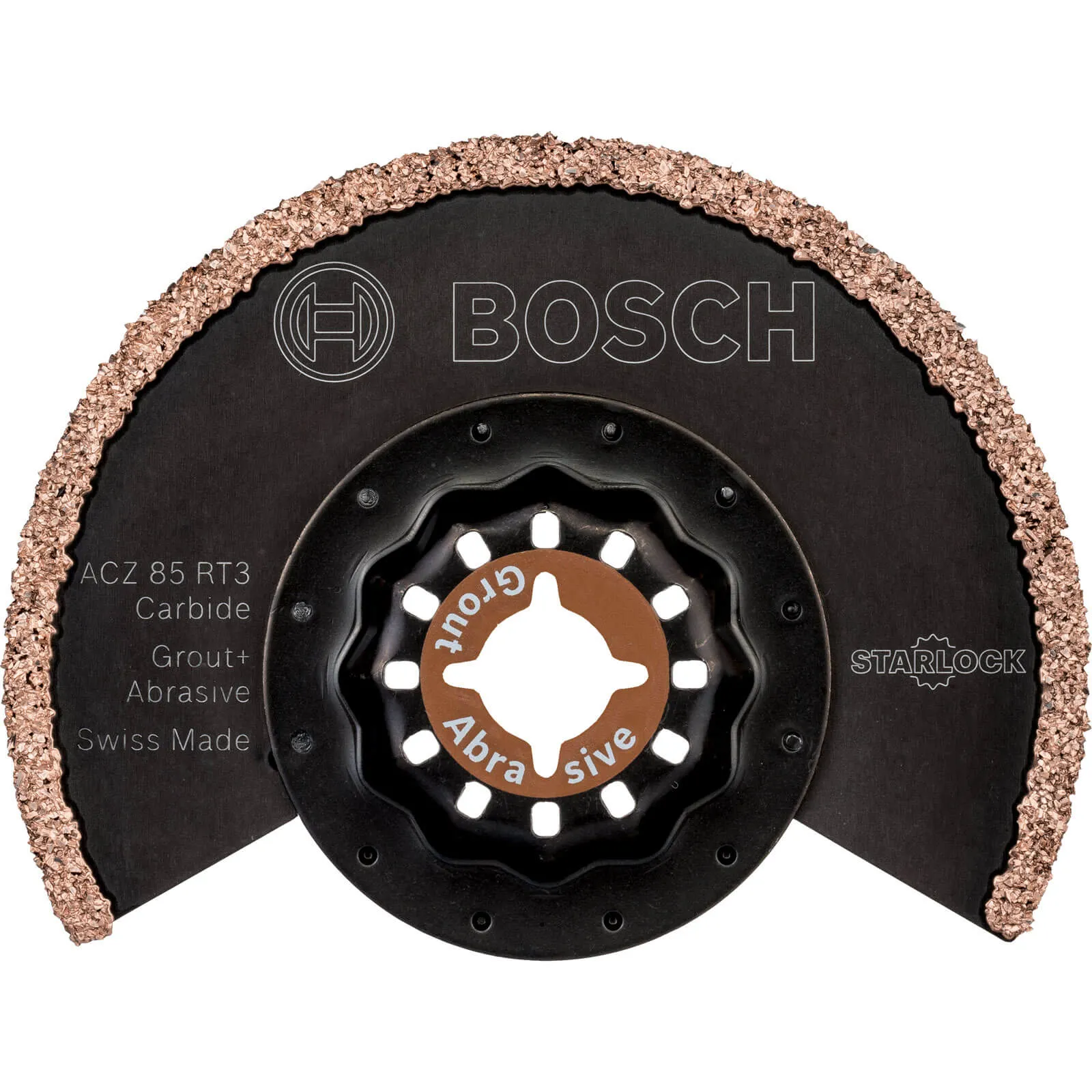 Bosch ACZ 85 RT3 Grout and Masonry Oscillating Multi Tool Segment Saw Blade - 85mm, Pack of 1