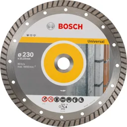 Bosch Standard Universal Cutting Diamond Disc - 230mm