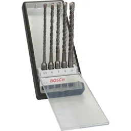 Bosch 5 Piece SDS Plus Masonry Drill Bit Set
