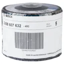 Bosch N377 Surface Cleaning Fleece Strip Disc - 115mm, Pack of 1