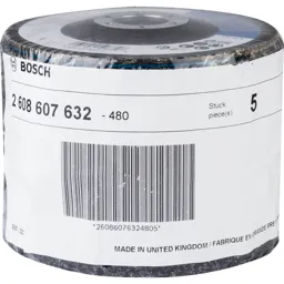 Bosch N377 Surface Cleaning Fleece Strip Disc - 115mm, Pack of 1