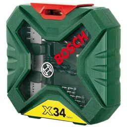Bosch X-Line 34 piece HSS Drill bit