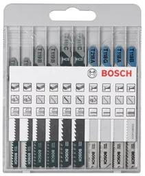 Bosch Jigsaw blade 125mm, Pack of 10