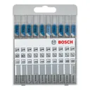 Bosch 10 Piece X-Pro Line Metal Cutting Jigsaw Blade Set