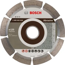 Bosch Diamond Disc Standard for Abrasive Materials - 125mm