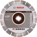 Bosch Diamond Disc Standard for Abrasive Materials - 230mm