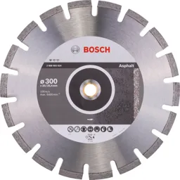 Bosch Standard Diamond Disc for Asphalt - 300mm