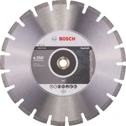 Bosch Standard Diamond Disc for Asphalt - 350mm