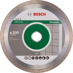 Bosch Ceramic Diamond Cutting Disc - 200mm