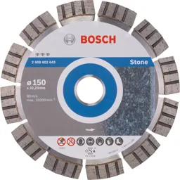 Bosch Best Stone Diamond Cutting Disc - 150mm