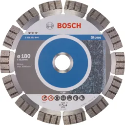 Bosch Best Stone Diamond Cutting Disc - 180mm
