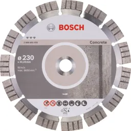 Bosch Best Concrete Diamond Cutting Disc - 230mm