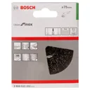 Bosch 0.3mm Inox Crimped Wire Cup Brush - 75mm, M14 Thread