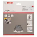 Bosch Top Precision Wood Cutting Saw Blade - 165mm, 48T, 20mm