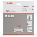 Bosch Top Precision Multi Material Cutting Saw Blade - 165mm, 56T, 20mm