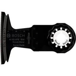 Bosch All 65 APB Metal and Wood Oscillating Multi Tool Plunge Saw Blade - 65mm, Pack of 5