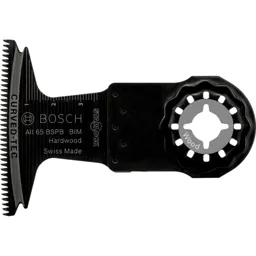 Bosch AII 65 BSPB Hard Wood Starlock Oscillating Multi Tool Plunge Saw Blade - 65mm, Pack of 5
