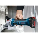 Bosch GWS 18-125 V-LI 18v Cordless Angle Grinder 125mm - No Batteries, No Charger, Case