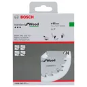 Bosch Wood Cutting Saw Blade - 85mm, 20T, 15mm