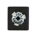 Bosch Starlock Sanding plate (W)70mm, Pack of 5