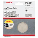 Bosch M480 125mm Net Abrasive Sanding Disc - 125mm, 180g, Pack of 5
