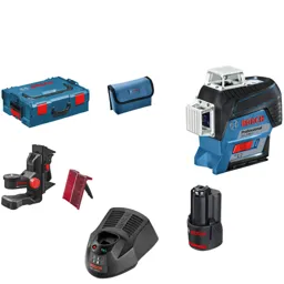 Bosch GLL 3-80 C 12v Cordless Connected Line Laser Level - 1 x 2ah Li-ion, Charger, Case
