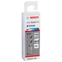 Bosch HSS PointTeQ Drill Bit - 2mm, Pack of 10