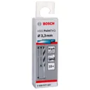 Bosch HSS PointTeQ Drill Bit - 3.3mm, Pack of 10