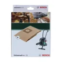 Bosch Paper Dust Bag for UNIVERSALVAC 15 Vacuum Cleaner - Pack of 5