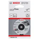 Bosch Expert 76mm Inox Cutting Disc for GWS 12V-76 Pack of 2 - 76mm, 4mm, 10mm
