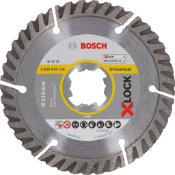 Bosch X Lock Standard Diamond Cutting Disc - 115mm, 1.6mm, 22mm