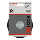 Bosch X Lock Soft Backing Pad - 115mm