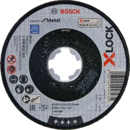 Bosch Expert X Lock Metal Cutting Disc - 115mm, 2.5mm, 22mm