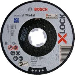 Bosch Expert X Lock Metal Cutting Disc - 125mm, 2.5mm, 22mm